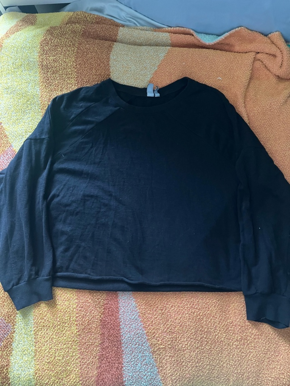Zella Black Crewneck Tee
